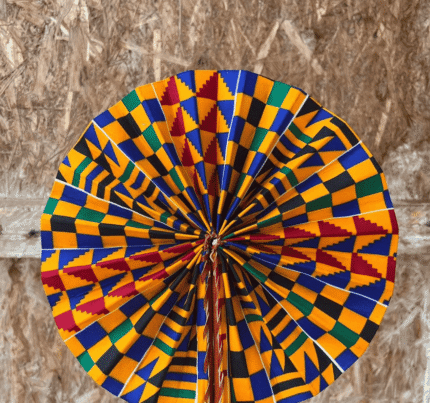 Multi colored African Fan