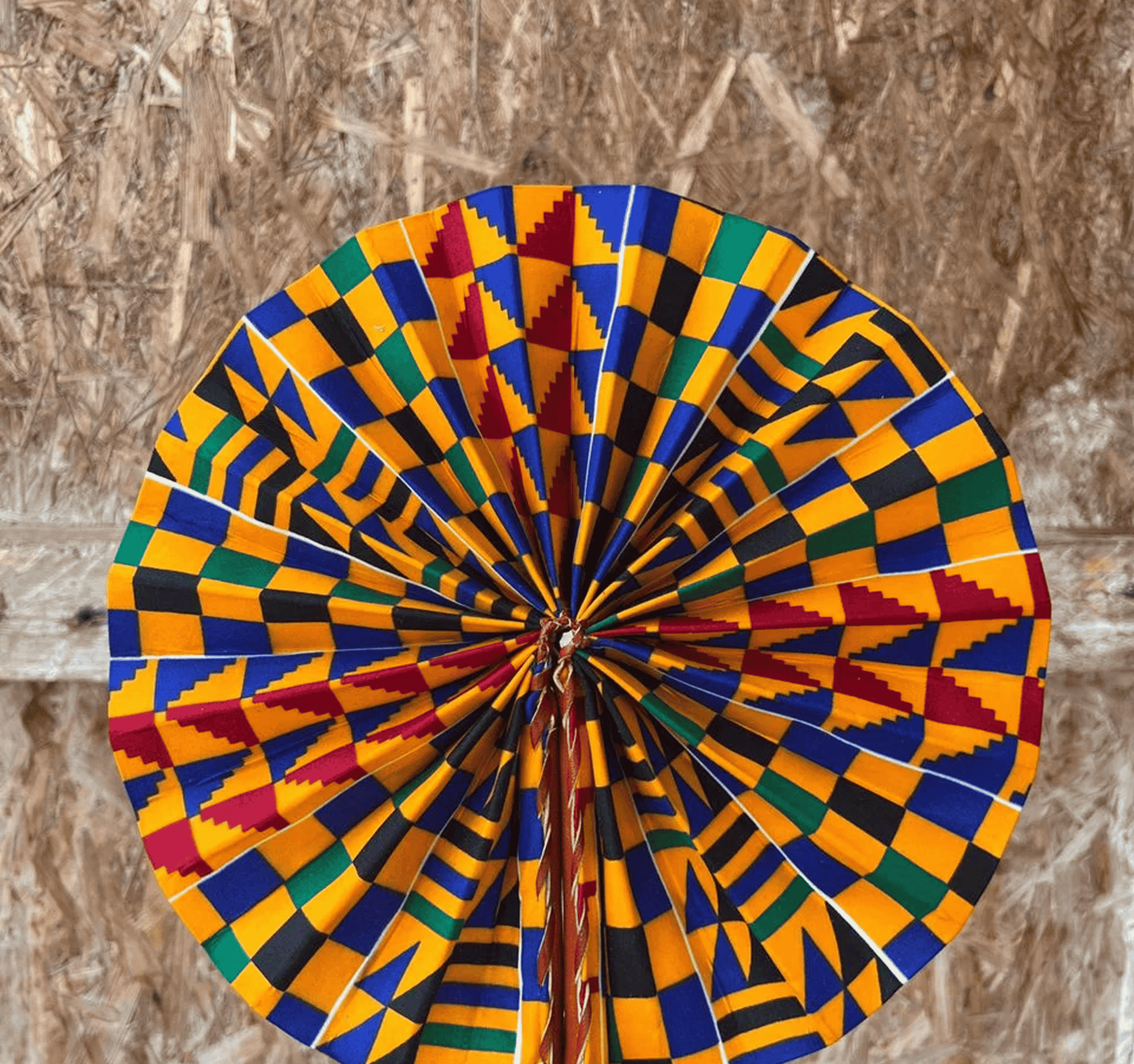 Multi colored African Fan (1)