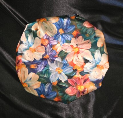 Medium "Satin Floral" Bonnet