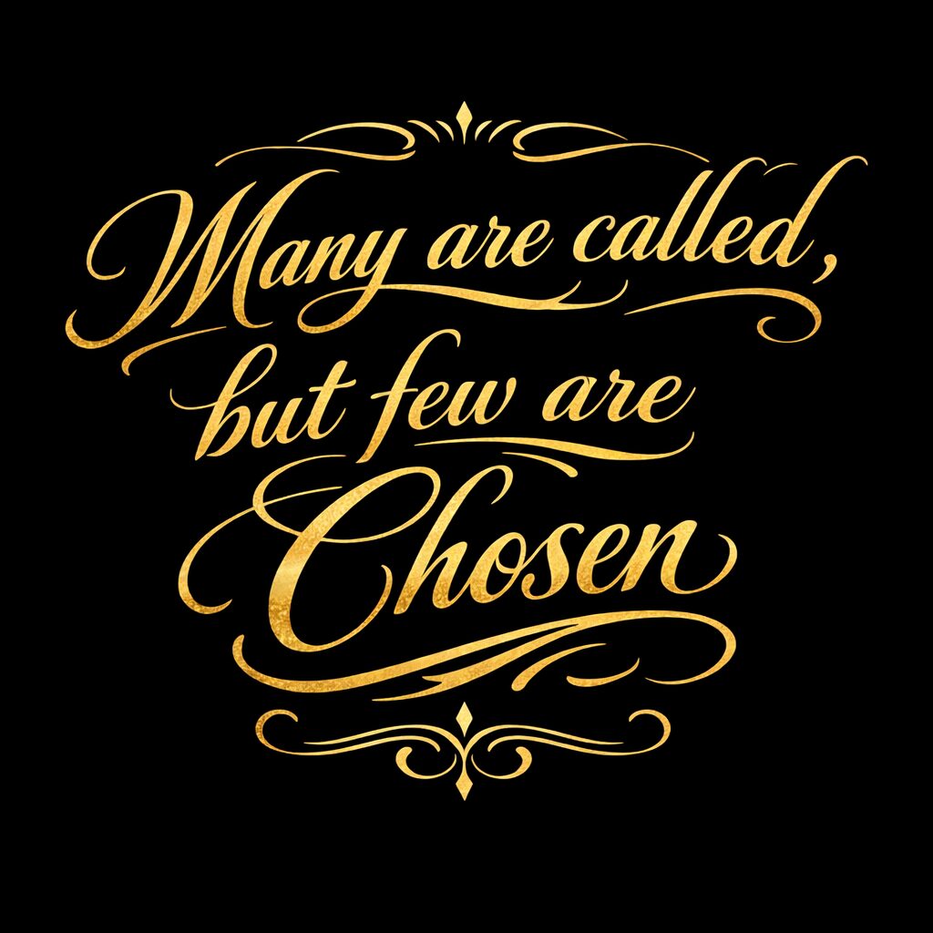 manyarecalledbutfewarechosen